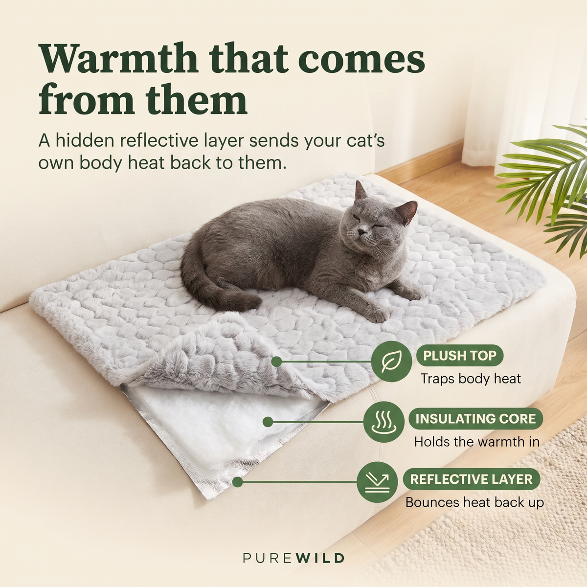 Pure Wild Cat Mat